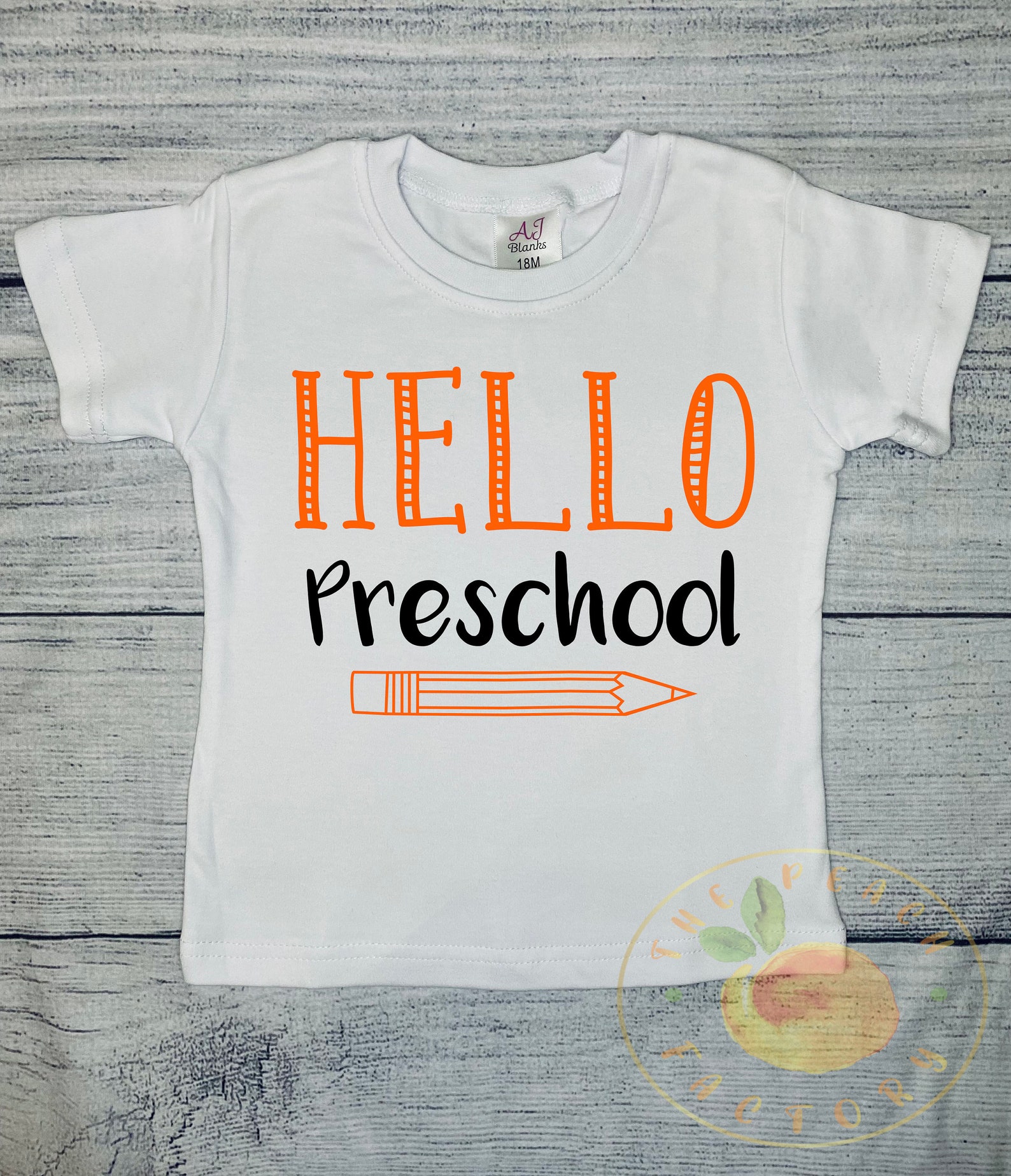 Hello Preschool Shirt Back to School Shirt Kids Shirt | Etsy