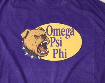 Maglietta della confraternita viola e oro / Abbigliamento Dog Pro Bruhz