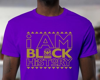 I Am Black History T-Shirt | Omega Psi Phi Shirt