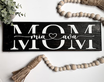 Personalisierte Mama Zeichen