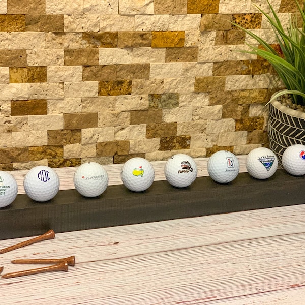Golf Ball Display Shelf Etsy