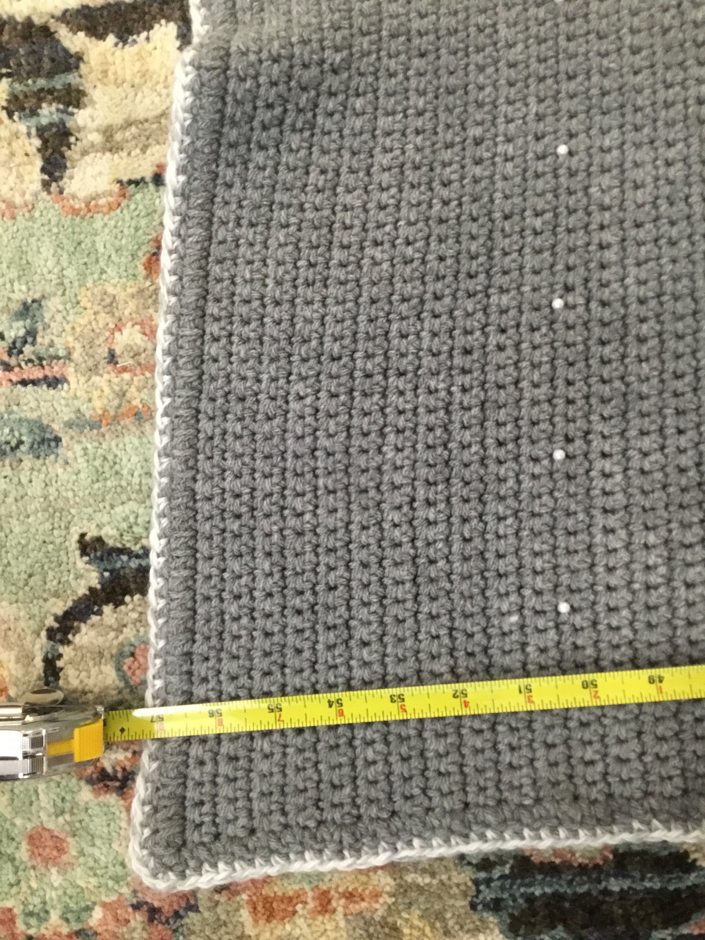 Crochet Throw / Blanket With Beads Etsy UK