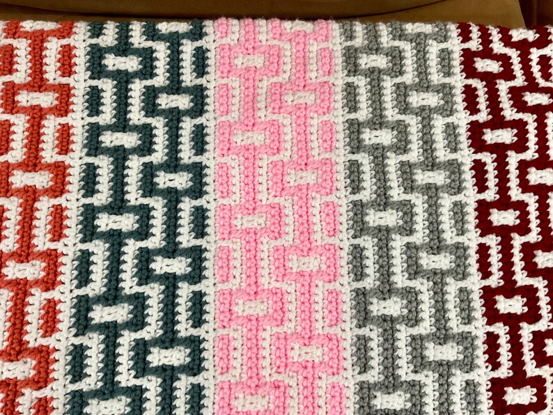 Handmade Crochet Blanket Etsy