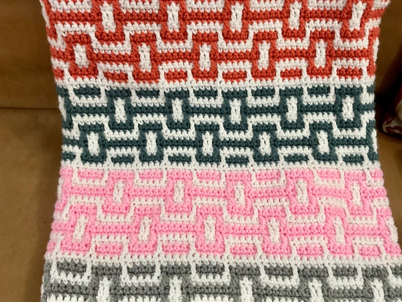 Handmade Crochet Blanket Etsy