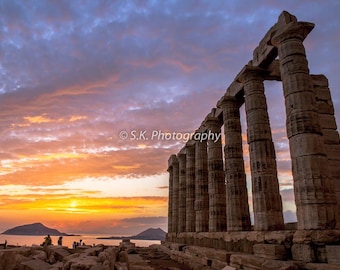 Sunset in Athens - Greece