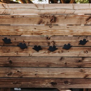 Mickey Mouse Bats Halloween Garland, Gothic Disney Banner bild 2