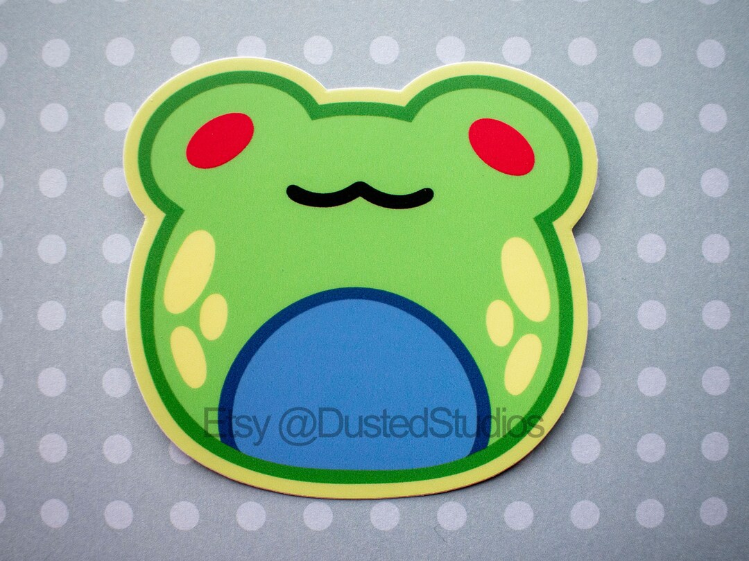 Tree Frog Waterproof Vinyl Sticker - Etsy