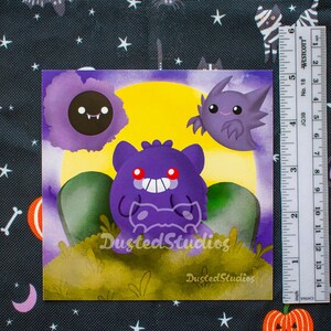 Mischievous Ghost Mini Print