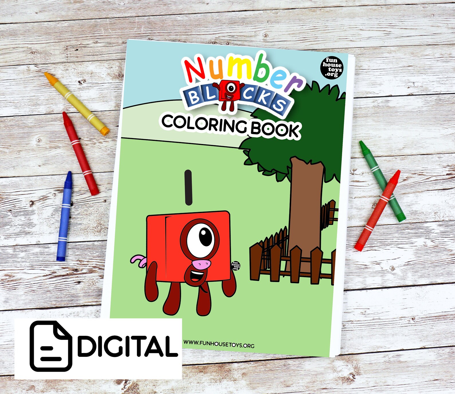 Numberblocks coloring pages pdf
