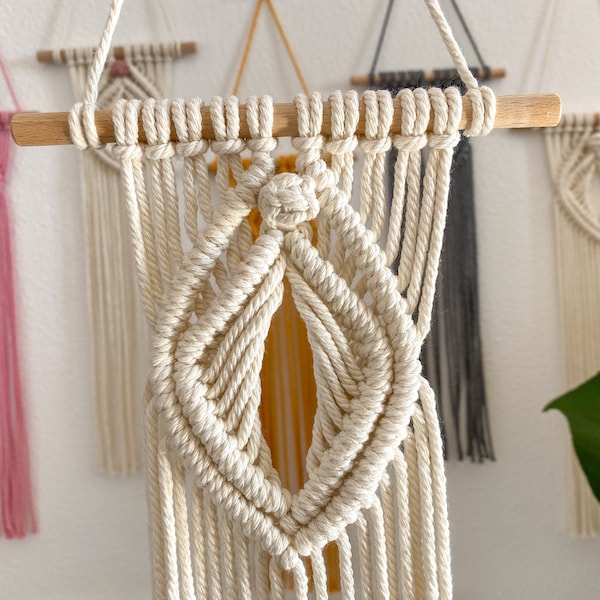 Macrame Vulva Wall Hanging, Body Positive Art, Quirky Home Decor