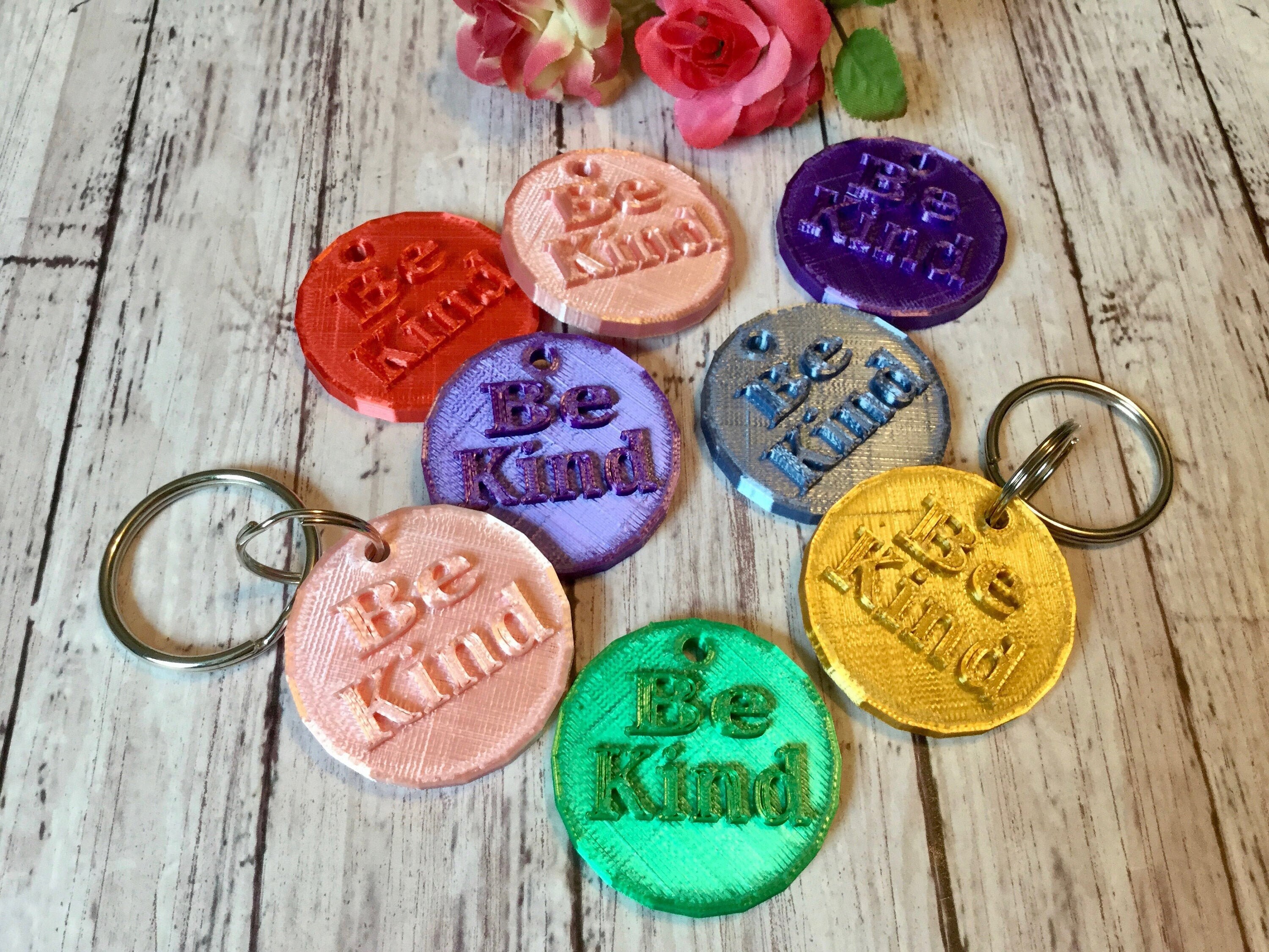 Be Kind Keychain Etsy UK