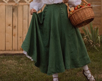 Set Skirt and petticoat "Suffragette" in Edwardian vintage style