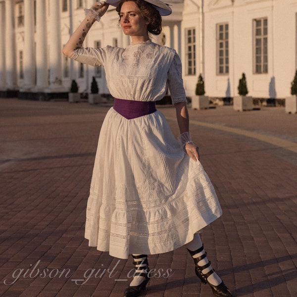 Dress "Olympia" in the Edwardian Victorian style