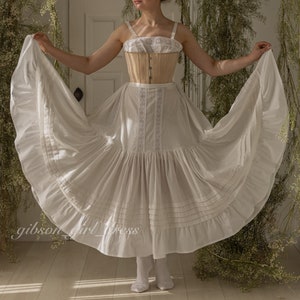 Petticoat "Spring melody" in Edwardian Victorian style