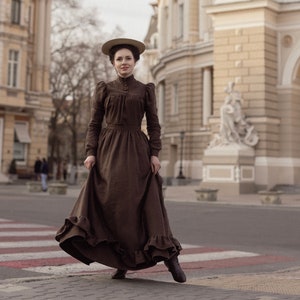 Dress "Marie" in Edwardian Victorian style