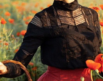 Blouse "Lily Elsie" in Edwardian style