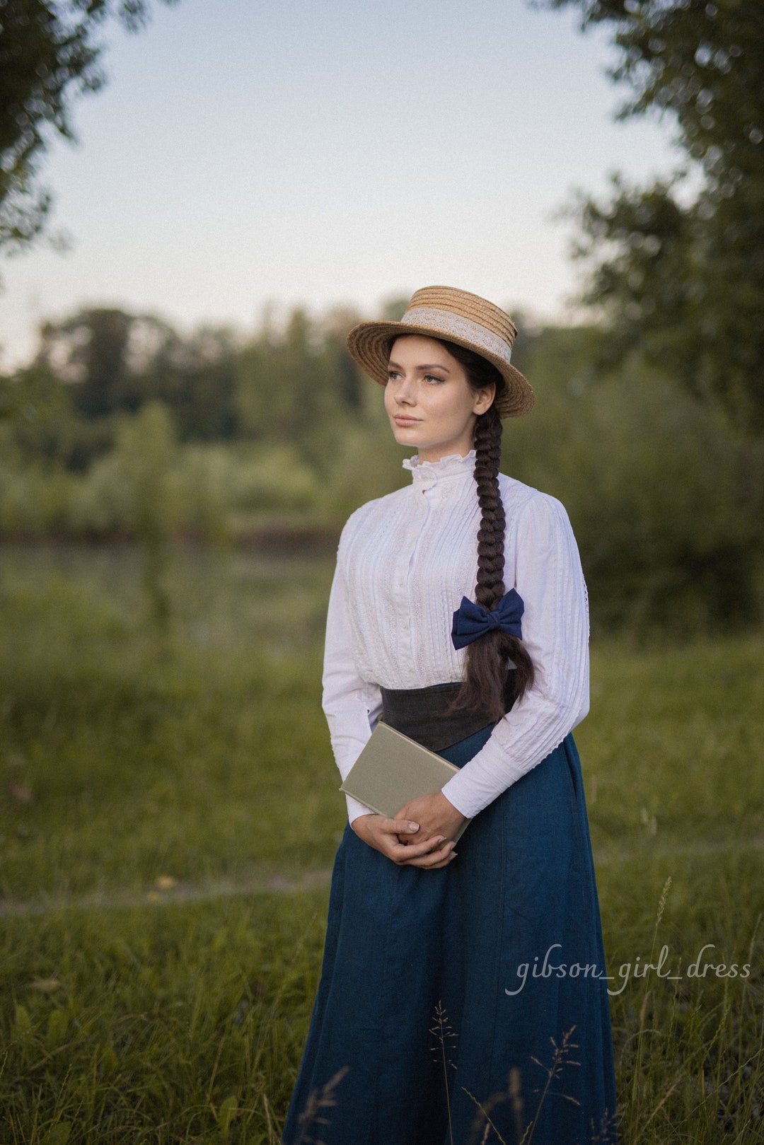 Blouse "Clara" in edwardian victorian style