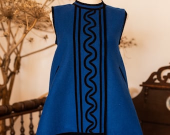 Korsetka "Kharytina" Kersetka Ukrainian traditional outerwear, sleeveless replica