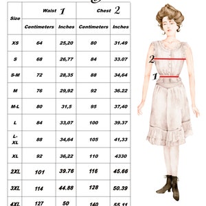 Edwardiansk linne "Flirt" Vintagestil underkläder 1900-talet bild 7