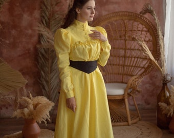 Dress "Bertha" in Edwardian Victorian style