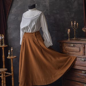 Ready to ship Skirt &quot;Suffragette&quot; in Edwardian vintage style