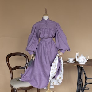 Set Blouse &quot;George Sand&quot; and skirt &quot;Lyudmyla&quot; in Edwardian Victorian style