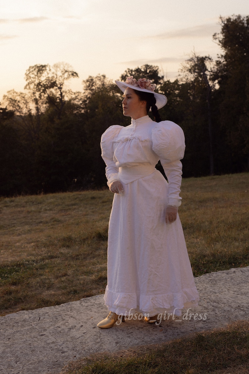 Edwardian Ladies Clothing – 1900, 1910s, Titanic Era     Dress Bertha