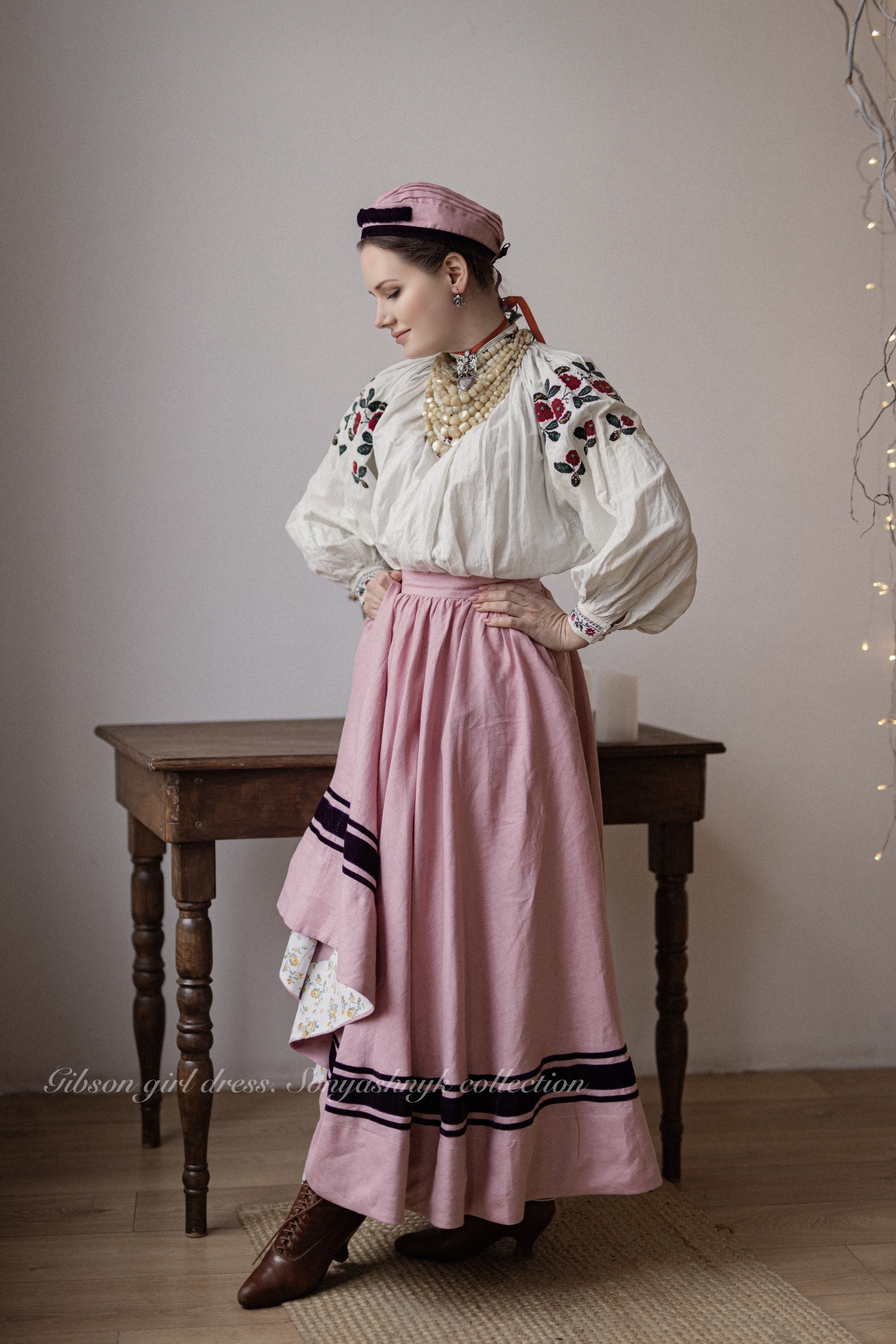 Girls Hungarian National Folk Costume Dress, Embroidered, Hungary, Eastern  European, Heritage Days, International, Traditional Outfit, NEW 