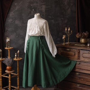 Ready to ship Skirt &quot;Suffragette&quot; in Edwardian vintage style