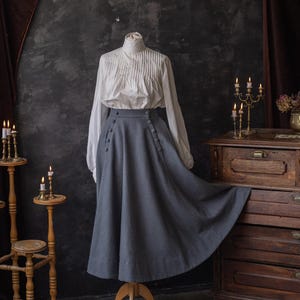 Ready to ship Skirt &quot;Suffragette&quot; in Edwardian vintage style