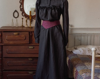 Dress "Bertha" in Edwardian Victorian style