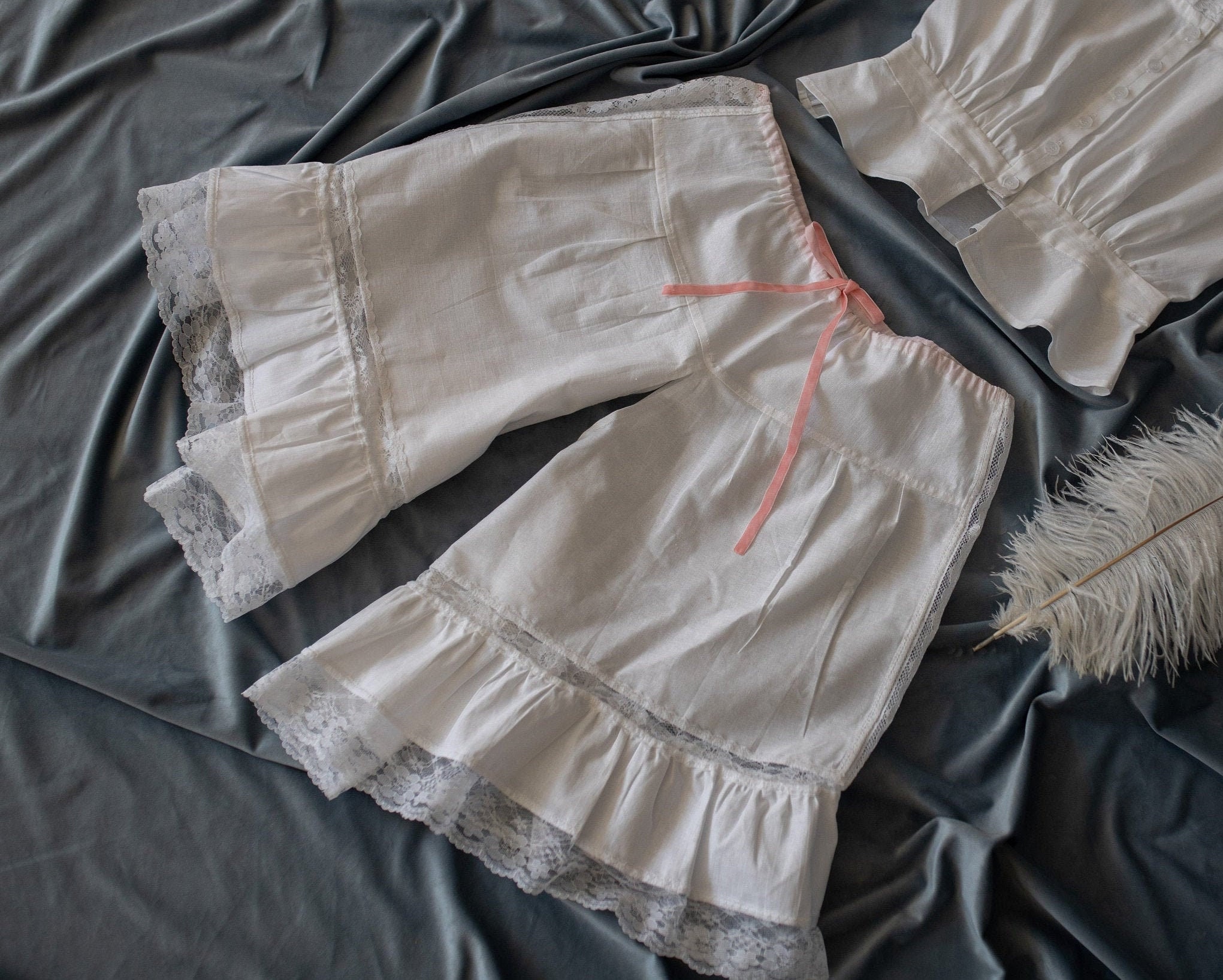 Edwardian Open Drawers Lingerie 1900s - Etsy