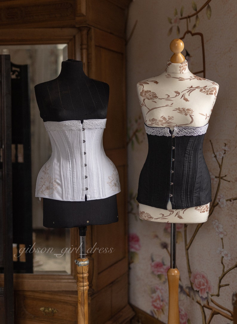 Corsets – New Vintage, Victorian Style Corsets     Impress - underbust corset in Edwardian Viktorian style 1900  AT vintagedancer.com