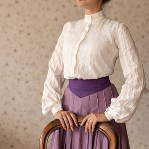 Blouse "Christabel " in edwardian victorian style