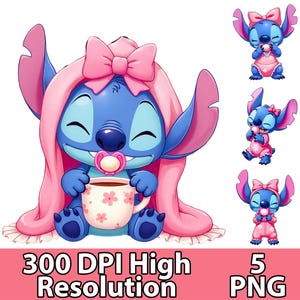 PNG  Stitch DesignHigh Quality 300 DPI Transparent Background Digital Download