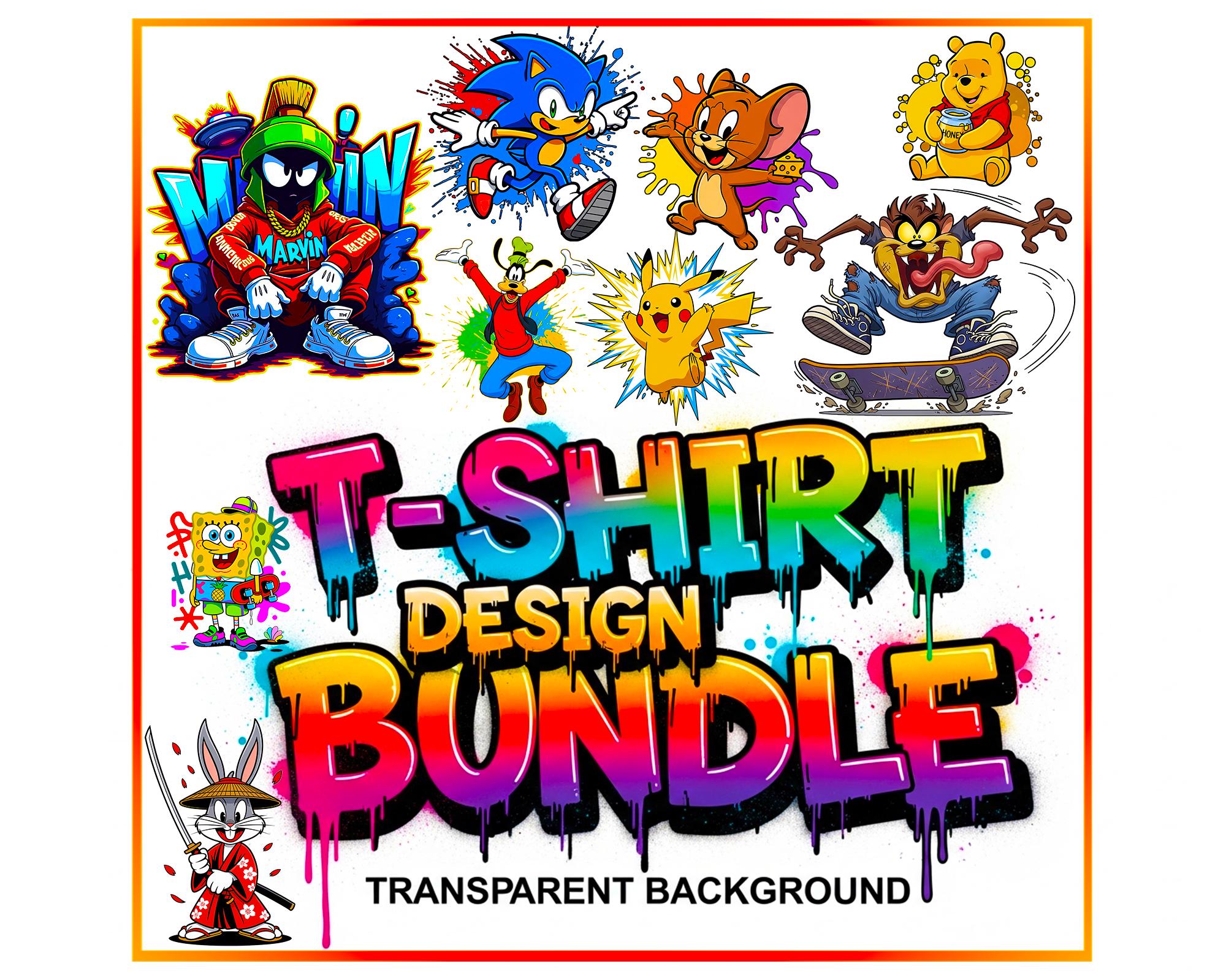 Maglietta Bambini Stampa Cartoon Retr&ograve; - T-Shirt Unisex In Cotone E Poliestere, Comfort E Stile