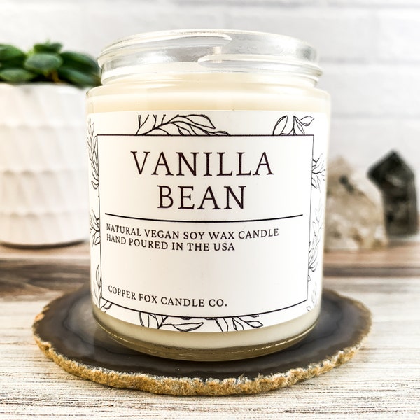 Vanilla Bean Candles Etsy