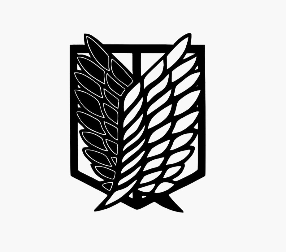 Attack on Titan Scout Decal AOT Attack on Titan Etsy