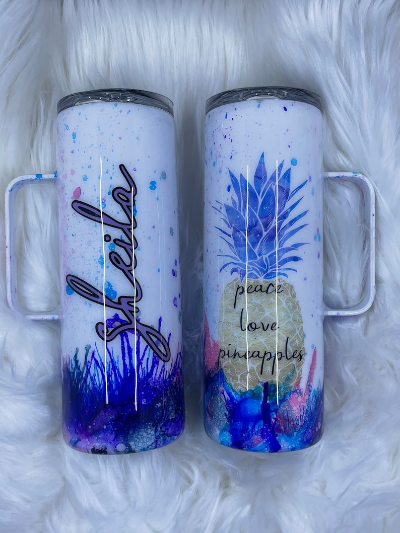 20oz with or without handle and lid