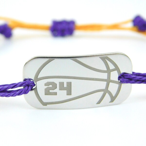 Basketball Bracelet Etsy
