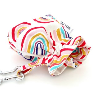 Ball Pal XL: Dog Ball Carrier and Poop Bag Holder RainBow Wow Ball Pal