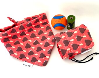 Ball Pal: The Pupsicle Dog Ball Carrier and Poop Bag Holder