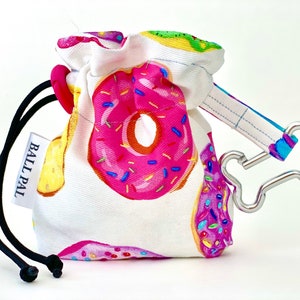 Dog Ball Carrier and Poop Bag Holder: Go Nuts Donuts