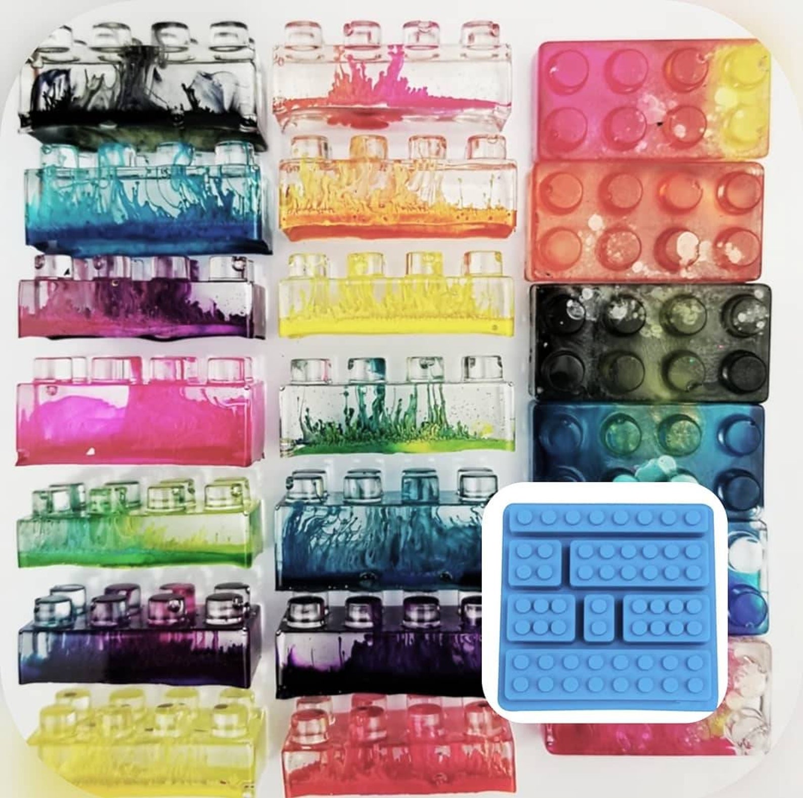 BUILDING BLOCK Shape Mold Silicone / Resin Crafts / Resin Etsy