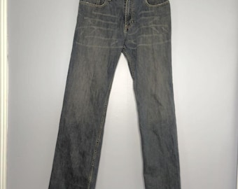 Jean pour hommes taille mi-haute coupe semi-évasée Old Navy vintage 1997, taille 32 — rétro des années 90