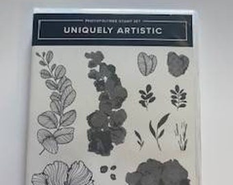 NEW!! Uniquely Artistic Photo-Polymer Stamp Set. | Stamp | Cards | Scrapbooking |