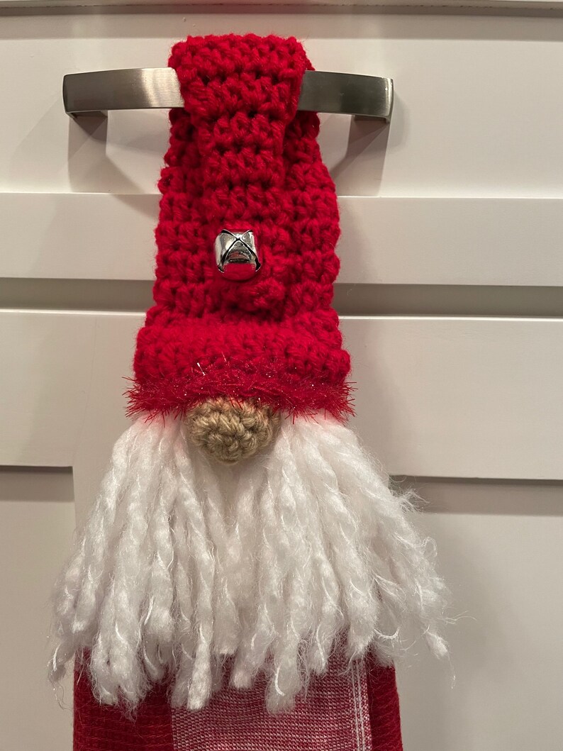 CROCHET PATTERN Gnome in My Home Dish Towel Holder Etsy
