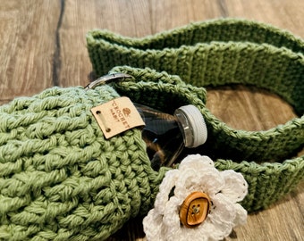 CROCHET PATTERN - Alpine Water Bottle Holder