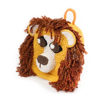 CROCHET PATTERN - Lou the Lion Backpack