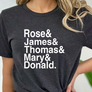 Custom Name List Shirt,Funny Women Shirt,Custom Name Shirt, Funny List Shirt, Helvetica Font Name List, Funny List T-Shirt, Custom Gift